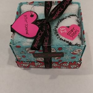 3pk Betsey Johnson Cozy Holiday Socks